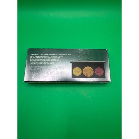 MAC Flashing Ice Extra Dimension Skinfinish Trio Medium Deep Palette - Picture 5 of 5